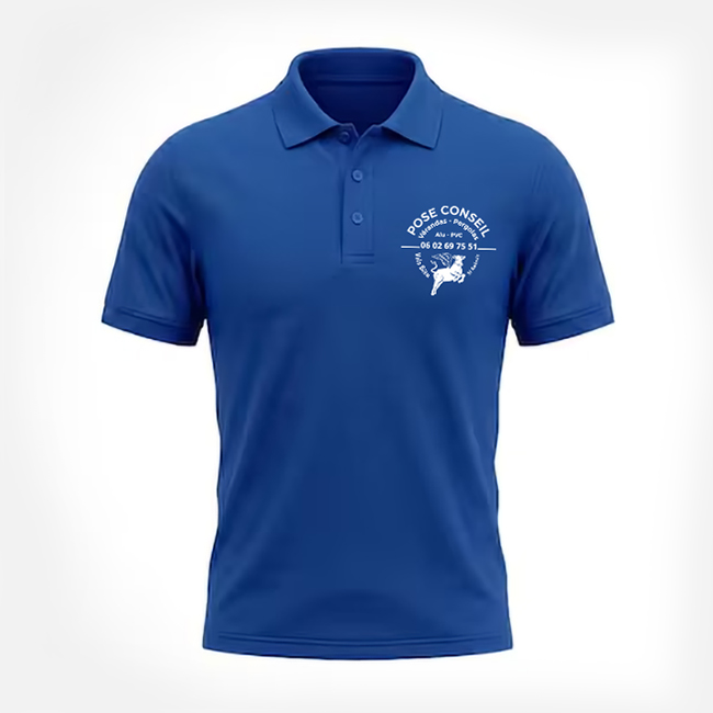 polo sérigraphié